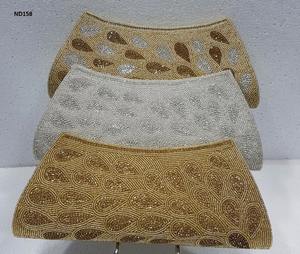 Meilleure vente de pochette de soirée design de luxe en pierre multicolore de marque vive pour mariage prix de gros Inde pour l'exportation - Product Image 5