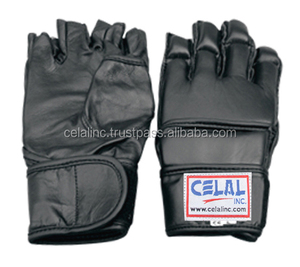 MMA-guantes de cuero sintético de alta calidad para hombre, guantes de estilo profesional, diseño personalizado - Product Image 1