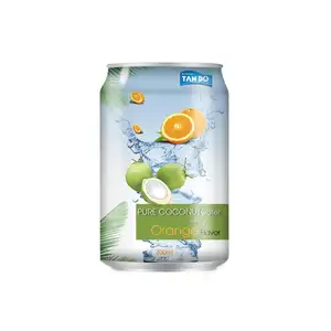 Agua de Coco Joven con Sabor a Calamansi, Puré Orgánico Bajo en Grasa, Esterilizado, en Lata, Calidad de Exportación, Venta al por Mayor, 8 Brix, 24 Meses de Caducidad - Product Image 1
