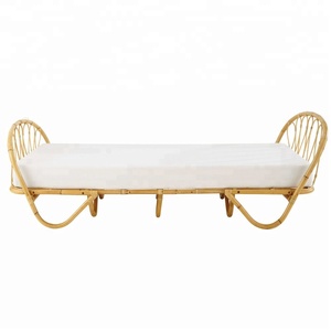 Handmade Rattan Bed <b>Single</b> <b>Daybed</b> - Product Image 3