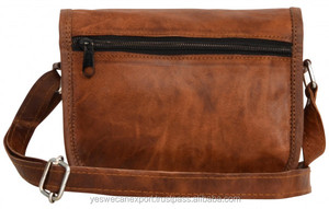 Dernier Sac de messager en cuir véritable unisexe vintage élégant de Bohème Écologique Fait à la main fabricant indien Prix de gros - Product Image 6