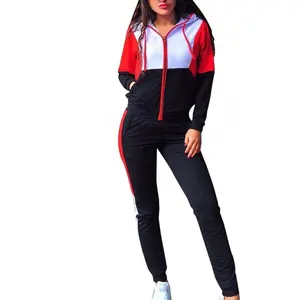 2023 Women Latest Design jogging wear Tracksuit/Women Custom Fitted Tracksuit