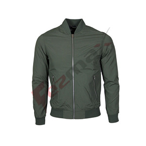 Vente en gros de blouson aviateur d'hiver personnalisé 2023 pour hommes coupe-vent respirant au crochet coupe-vent décontracté coupe-vent grande taille - Product Image 3