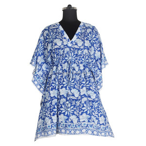 Robe Maxi courte pour femme, Kaftan, grande taille, décontractée, nouveauté été - Product Image 1