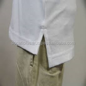 Chemises pour hommes conçues sur mesure par OEM avec logo frontal, fente latérale, grande taille, respirantes, séchage rapide, broderies - Product Image 2