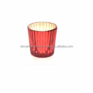 Bougeoir décoratif en verre ornements, 20 pièces, support moderne à thé, pour décor de mariage - Product Image 5