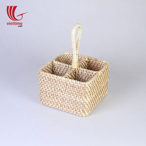 ตะกร้าหวายที่ไม่ซ้ำกันเวียดนามสำหรับภาชนะในห้องครัวขายส่งทำในเวียดนาม - Product Image 3