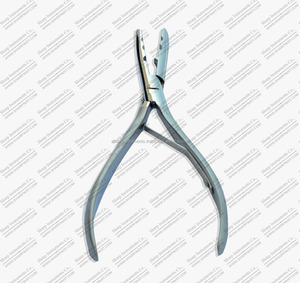 Kits d'outils professionnels Sharpinst en acier inoxydable pour extensions de cheveux, avec étui à fermeture éclair en rexine noire souple - Product Image 5