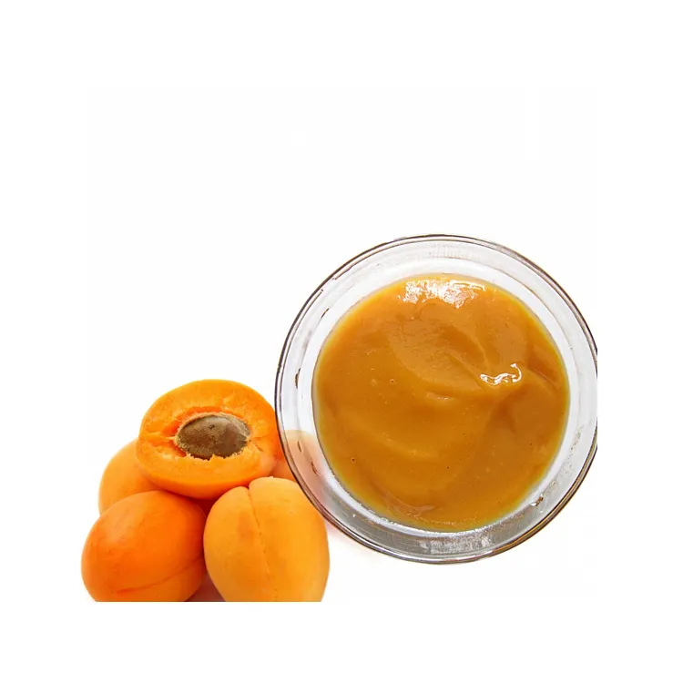 High Quality Delicious Flavor Apricot Fruit Puree