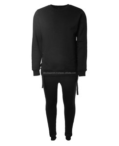Nouvel arrivage Vente en gros bon marché élégant uni Tenue de jogging vierge hiver pour homme en coton respirant Tenue de sport pour homme - Product Image 4