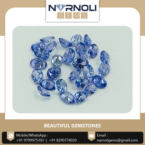 Elegante Gema de Tanzanita Ovalada Facetada, Piedra Suelta Natural Azul Violeta, Cristal Genuino de Primera Calidad para Joyería Fina - Product Image 5
