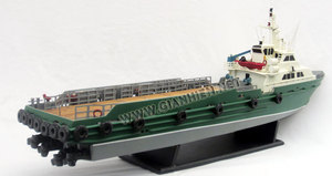 Bateau semi-marin en bois, modèle de tank SHIP - Product Image 4