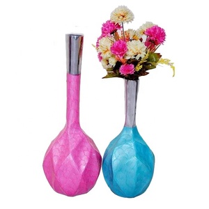 Modern Aluminium Flower <b>Vases</b> for Restaurant Tableware Decoration Elegant Wedding Party Table Top Decorative Accessories - Product Image 6