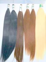 Extensions de cheveux en vrac, cheveux brésiliens 100% Remy naturels, lisses, couleur naturelle, doux, brillants, 8"-32", double trame machine T/T