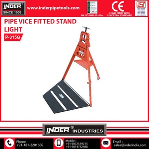 Industrial & DIY Grade Self-Locking <b>Pipe</b> Vice with Fitted <b>Stand</b> Light Customized OEM & ODM Support Best Price for Bulk Order - Product Image 3