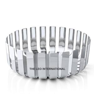 Cuenco pulido brillante, Metal de aluminio, alta calidad, nórdico, moderno, de lujo, para servir comida, fruta, cuenco decorativo para el hogar - Product Image 1