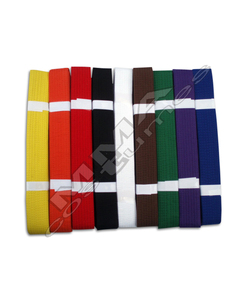 Cinturones de Karate Premium personalizables en diferentes colores para usar en artes marciales - Product Image 1