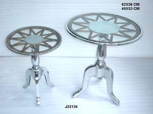 โต๊ะอะลูมิเนียมหล่อคุณภาพสูง ผิวขัดเงาแบบกระจก  มีจำหน่ายทั้งแบบผิวโลหะด้าน สำหรับเฟอร์นิเจอร์ภายในบ้าน - Product Image 4