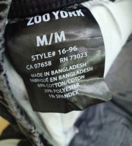 Vêtements Denim pour hommes, étiquettes de marque originales, en coton, taille élastique, décontracté, jogging du Bangladesh, en Stock, - Product Image 5