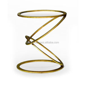 Mesa de centro de cristal, mesita de noche lateral - Product Image 1