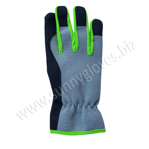Guantes de cuero sintético, guantes mecánicos, Económicos - Product Image 3