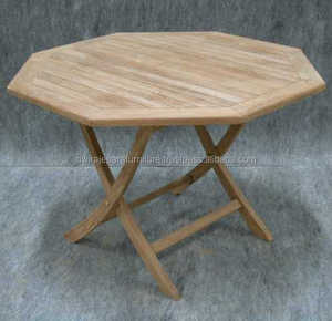 Houten Teak Tuin & Tuinmeubilair-Achthoekige Tafel Van Teak Tuinmeubelen Indonesië - Product Image 2