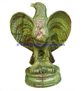 Statues d'aigle en onyx naturel du Pakistan - Product Image 4