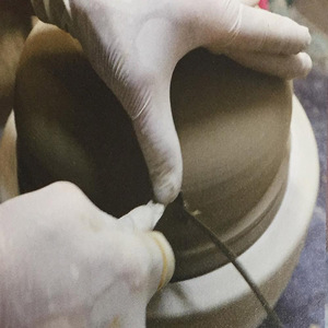 Wholesale Japandi Style White <b>Ceramic</b> <b>Pot</b> with OEM Service from Japan - Product Image 3