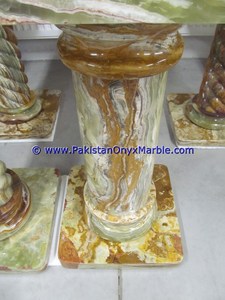 คอลเลกชันฐานรองทำจากหินออนิกซ์สีเขียวเข้มธรรมชาติ - Product Image 6