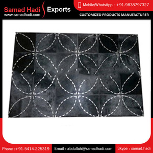 Lowest Price Luxury Patchwork Leather Carpet Red Carpet Teppich Muslim Prayer Rug Carpets Rug Round Carpets Office Carpet - Product Image 4