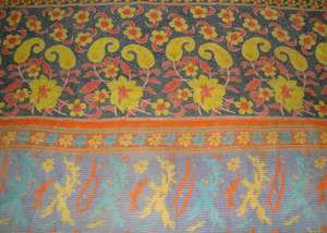 Edredón de kantha Vintage fino, edredón de algodón cosido a mano, ropa de cama Bohemia, colcha, manta - Product Image 2