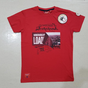 Collection 2018 T-shirt en coton pour garçons Design brodé multi-imprimé pour la saison du printemps pour le stock de vêtements - Product Image 2