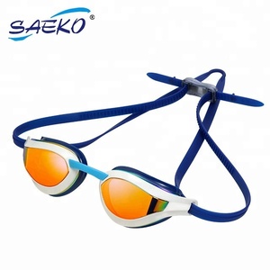 SAEKO ผู้ใหญ่ป้องกันหมอกมืออาชีพที่กำหนดเองว่ายน้ำแว่นตา Gafas De Natacion ISO 18527-3:2020 - Product Image 4