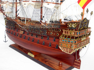 San Felipe โมเดลเรือไม้งานฝีมือทำด้วยมือเรือของเล่นหรูหราพองอุปกรณ์เสริม GIA nhien Co. TS0031W จำกัด - Product Image 2