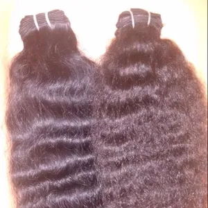 100% Natural Process Indian Bulk Hair Weaving Extensions Best Texture and Color for <b>Braiding</b> - Product Image 1