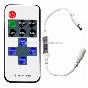 <span class=keywords><strong>Mini</strong></span> RF Senza Fili Ha Condotto Il Regolatore Ha Condotto il Regolatore Dimmer Per Singolo Colore Della Luce di Striscia SMD5050/3528/5730/5630/3014 - Product Image 1