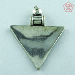 Colgante de plata oxidada, colgante de Belleza Real, colgante de Plata de Ley 925 - Product Image 4