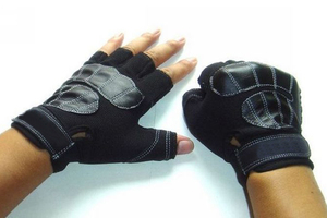 ถุงมือยกน้ำหนักสีดำที่ดีที่สุด201 - Product Image 3
