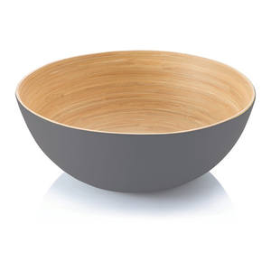 ชามสลัดไม้ไผ่แบบใช้แล้วทิ้งเป็นมิตรกับสิ่งแวดล้อมเครื่องครัวน้ำหนักเบาปรับแต่งสีได้ตามต้องการ - Product Image 1