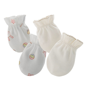 OEM Service 100% Cotton Washable Baby Mittens for Bulk Export - Product Image 1