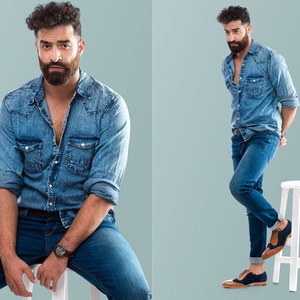 2019 Newest Top Quality Fashion Design Denim Shirts For Mens