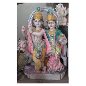 Estatuas de mármol radha Krishna - Product Image 1