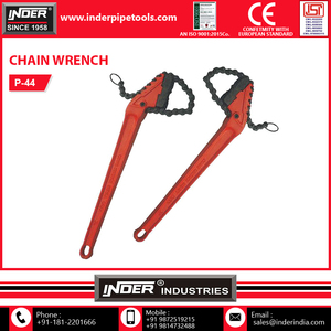 Top Quality Heavy Duty Adjustable Key Chain Pipe Wrench SG Iron 2 Inch Chain Wrench at Lowest Price - Product Image 4