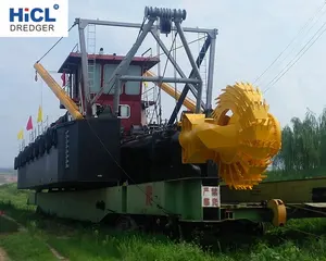 China Hicl HWB800 8000m3/H 32 Inch Banyak Digunakan Hidrolik Roda Ember Pasir/Lumpur Suction Dredger (CCS sertifikat)