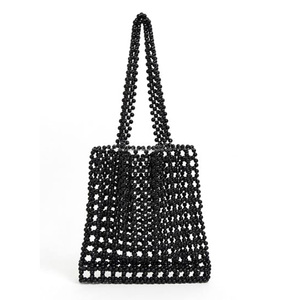 Mini bolso de lujo con cuentas para mujer, bandolera Retro personalizada hecha a mano - Product Image 3