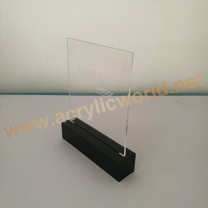 Tablero de señal LED con borde iluminado, base de señal con letras acrílicas, con logotipo 3d - Product Image 5