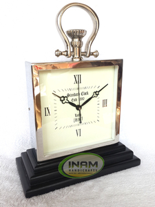 Horloge de table à led de styliste, horloge de table décorative et créative - Product Image 2