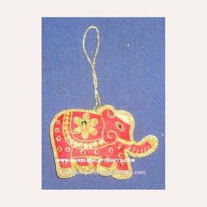 <b>Elephant</b> Shape Christmas Tree Hanging <b>Ornament</b> - Product Image 1