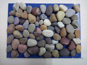 หินปะการังหินอาเกตสีเทาสโมคกี้ธรรมชาติสีดำเป็นมิตรกับสิ่งแวดล้อมดีไซน์ทันสมัยก้อนกรวดก้อนกรวดหินปะการัง - Product Image 3