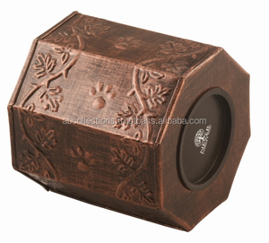 โกศรูปสัตว์เลี้ยงทำจากทองแดงโกศสำหรับสัตว์เลี้ยงขี้เถ้าโกศแปดด้านออกแบบโกศสุนัขขี้เถ้าโกศ - Product Image 2